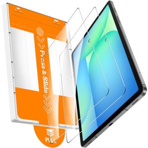 OMOTON Screen Protector for Samsung Galaxy Tab S10 Lite/S10 FE/S9 FE 5G 10.9 inch & Galaxy Tab S11/S9 11 inch, TOP 9H+ Tempered Glass with Easy Installation Tray, Case & S Pencil Compatible, Bubble-Free & Scratch-Resistant