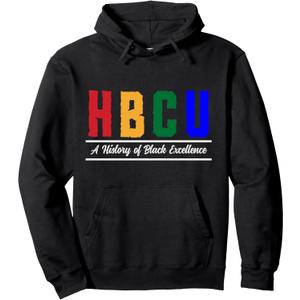 HBCU Apparel Historical Black College HBCU Pullover Hoodie, Size Small