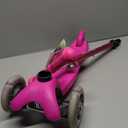 3 Wheel Scooters for Kids, Kick Scooter for Toddlers 3-6 Years Old, Boys and Girls Scooter with Light Up Wheels, Mini Scooter for Children, Pink 