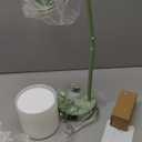 GLITI Industrial Table Lamp, Stepless Dimmable Gold Desk Lamp with 2 USB Ports and AC Power Outlet, Frosted GlassShade, Eye-Caring Bedside Nightstand Lamps for Bedroom Living Room Office Reading (LG)