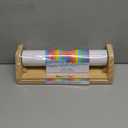 Melissa & Doug Wooden Tabletop Paper Roll Dispenser With White Bond Paper (12 inches x 75 feet) Drawing For Kids Art, Craft Roll For Kids