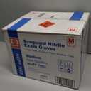 Basic Medical Blue Nitrile Exam Gloves, Latex-Free & Powder-Free Food-Safe House Cleaning Disposable Glove (1000 Pcs)