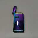 Open-Cap Jet Lighter, Windproof Straight Frame Lighter, Adjustable Flame Size, Very Suitable for lighters, Indoor and Outdoor Gifts (Butane not Included)(Pink)