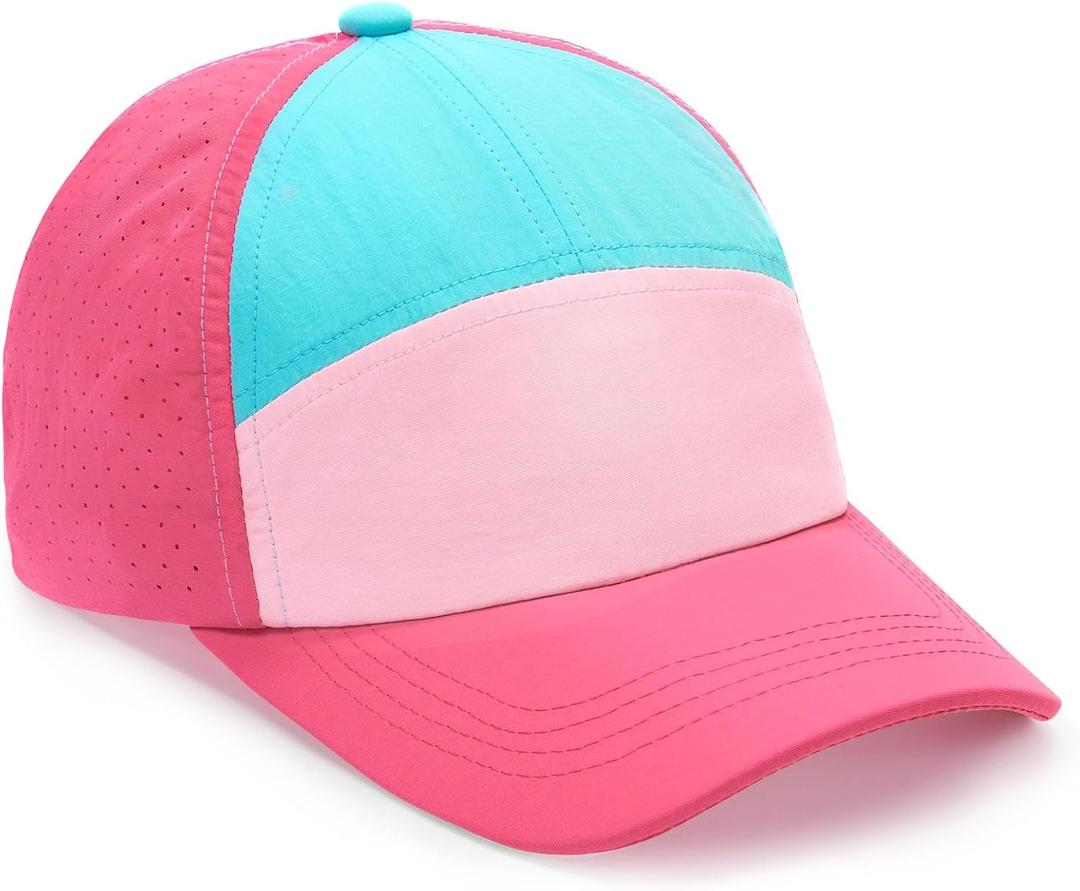 Kids Baseball Hat Unicorn Girls Baseball Cap Toddler Trucker Hat Girls Hats for Kids Ages 4-8 (Pink)