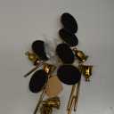 Candlestick Holders,Taper Candle Holder for Candlesticks Gold Brass Vintage Candle Stick Candle Holders Candelabra Candle Holder for Fireplace Party Dining Home (2sets)