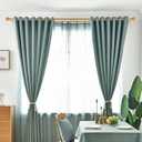 Warm Gold Double Curtain Rods 36-72", Decorative Window Treatment Curtain Rod with Round & Barrel Finials, 1-Inch Front and 5/8 Inch Back Double Telescoping Drapery Rod, Adjustable Double Window Rod