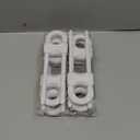 Jetec 10 Pieces Cabinet Locks for Babies, U-Shaped Proofing Drawers Safety Child Locks Adjustable, Easy to Use Childproof Latch for Knob Handle on Kitchen Door Storage Cupboard Closet (White)