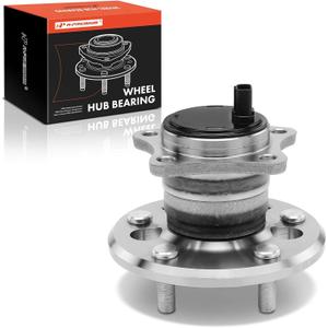A-Premium Rear Left Wheel Bearing and Hub Assembly with ABS & 5-Lug Compatible with Toyota Camry 2002-2011, Highlander 2001-2003, Avalon, Solara & Lexus ES300, ES330, ES350