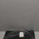 2727 inch Washer Drain Pan Silicone Mat, With Raised Edge Washing Machine Silicone Mat, Multi-function Non Slip, Soft Foldable Portable Waterproof Pad Black