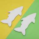 HaiMay 15 Pieces Reusable Popsicle Holders Popsicle Bags Freezer Ice Pop Sleeves Antifreezing Ice Pop Holders, White Shark Style