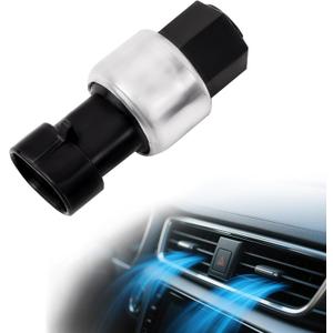 Upgraded Silverado/Sierra A/C Clutch Cycle Switch, Compatible with Chevy Silverado Tahoe Suburban Express, GMC Safari Savana Yukon, Air Conditioner Pressure Sensor Switch Replace# 15035084