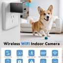 1080p HD USB Charger Camera with App Control & Motion Detection,Wireless WiFi Security Camera Phone Charger with Night Vision,Loop Recording for Office,Home,Shop,Garage,Nanny Cam Easy to Use