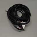 PLUGTUL Outdoor Extension Cord 25 FT Waterproof, 16/3 Gauge Black Heavy Duty 3 Prong Extension Cord, 13A 1625W SJTW, ETL Listed, Great for Garden and Home