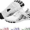 Hike Footwear HF Signature Healthy and Non slip Breathable Barefoot Shoes for Women Men wide Toe Flexible, Lightweight Daily Wear Walking Shoes Unisex 40
