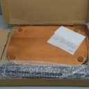 Vesta Homes Single Block Wooden Cutting/Chopping/Serving Board for Vegetables, Cheese, Charcuterie | Acacia Wood | 13 * 8.5 Inch | Handcrafted in India