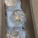 Crystal Bowl Tealight Candelabra Votive Candle Stand/Candleholder Sets,Wedding Centerpieces Candlestick Holders for Tables Crystal Candle Holder/Centerpiece Table Decorations (Set of 3 Gold)