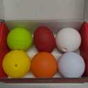 Baby Sensory Balls, Soft Rubber Balls for Toddlers 1-3, Montessori Sensory Bath Toys 6 to 12 Months, Kids Soccer Ball, Sport & Outdoors Baby Ball, 6 Rubber Soft Toys for Kids