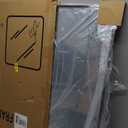 Delma Bathroom Vanity Mirror, Black Framed Bathroom Mirror for Over Sink, High-Definition Bathroom Mirror, Versatile Bathroom Vanity Mirror, Hangs Horizontally or Vertically (30x30, Black)