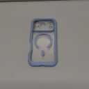 Diaclara Magnetic Designed for iPhone 17 Pro Case 6.3 Inch Full Body Bumper,[Compatible with MagSafe] Military Drop Proof Cover with Built-in Touch Sensitive Anti-Scratch Screen Protector, Blue