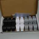 Cord Organizer for Appliances, 8 Pack Upgraded Kitchen Appliance Cord Organizer Stick On Appliance Wire Organizer Wire Wrapper for Kitchen Appliances Mixers, Coffee Maker, Pressure Cooker (3*Black+2*White+3*Grey)