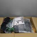 10.5FT Outdoor Animated Flying Witch Halloween Decor on Broom, Sound Activation,Eyes Glowing,Scary Sounds, Animatronics Hover Witch for Garden Yard Lawn Decorations