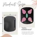 Multi-Functional Couch Cup Holder & Laptop Stand - Ideal for Sofa, Bed, Car, RV | Holds Drinks, Snacks, Remotes, Phones, Laptops | Perfect for Home & Travel