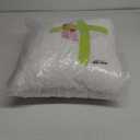 Pillows Standard Size Set of 4,Breathable Hotel Collection Bed Pillows for Side Back Stomach SleepersMachine Washable Supportive Soft Down Alternative Microfiber Filled (White)