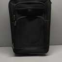 Skyway Epic Softside Medium Checked Luggage - Lightweight Suitcase with Wheels | TSA Approved Travel Bag | Spinner Suitcase | Large Luggage Set with Telescoping Handle, 24 inch, Black