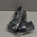 Naiyee Mary Jane Shoes Women Chunky Heel Ankle Strap Dress Shoes for Women Low Heels Close Rounded Toe Pumps (8, Black Patent)