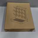 Baby Bottle Drying Rack, Vertical Bottles Dryer Holder Space Saving Standing Bottle Drying Rack for Countertop Kitchen Organize Bottles & Baby Accessories Brushes Pacifiers and Pump Part (Grey)