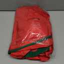 HOLDN’ STORAGE Premium Wreath Storage Bag - Durable Material - Waterproof - Heavy-duty Christmas Storage Container for Xmas Wreath with Dual Zipper Closure, Tear-proof, 48"W x 8"D - Red