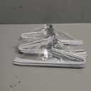 MOPALL Pants Hangers 30 Pack, Non Slip Durable Open Ended Metal Clothes Hangers, Rubber Coated Trouser Hanger Space Saving Convenient for Pants, Jeans, Scarfs and Towels