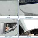Self Adhesive Headliner Fabric W/Foam Backing Interior Trim DIY Roof Repair Replace for Car RV SUV Automotive Suede Fabric 80"Lx47"W 1 Pcs Light Gray