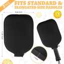 VioraWhite Paddle Cover Compatible with Pickleball Dink Ball Racket Neoprene Cover Universal Accessory Durable Dink Ball Protective Accessory