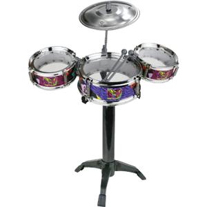 MTV Desktop Drum Set  Officially Licensed Mini Drum Kit for Kids & Adults Ages 6+, Compact Tabletop Percussion by Well Played