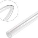 uxcell PVC Clear Vinyl Tubing, Plastic Flexible Water Pipe 12mm ID x 16mm OD 3 meters