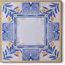 American Mahjong Mat 31.5" x 31.5" Table Mat, Canvas Bag, Amalfi Mediterranean Design