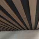 Art3d 12-Pack Acoustic Wood Slat Panel & Ceiling Tile, 2 x 2 ft, Walnut