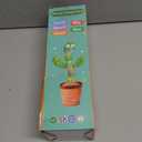 SANJOIN Cactus Baby Toy Talking Dancing Singing Adjustable Volume, Baby Girl for 1 Year Old, Infant Toys for 0-6 6-12 Months Easter Basket Stuffers (Green)