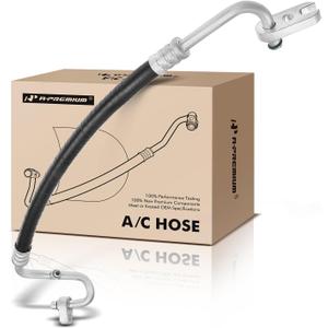 A-Premium A/C Discharge Line Hose Assembly Compatible with Chevrolet Traverse 2009-2012 & GMC Acadia 2007-2012 & Buick Enclave 2008-2012 & Saturn Outlook 2007-2010, Compressor to Condenser
