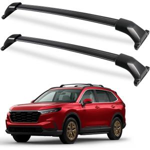 Roof Rack Cross Bars 220lbs Fit for Honda CR-V CRV & CRV Sport Hybrid 2023 2024 2025, Heavy Duty Aluminum Crossbar Luggage Racks Roof Rails Rooftop Carrier Canoe Kayak Bike (Fit for Honda CRV 2023-2025 with Side Rails)