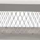 Stainless Steel Chimney Cap - Bolt-On Chimney Cover, Single Chimney Flue Cover Fits Existing Tiles, Chimney Vent Cap (9" x 13") HY-C SCSS913