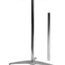 Flash Furniture Lars 36'' Round Wood Cocktail Table with 30'' and 42'' Columns, Adjustable Wood Bar Height Table for Events or Home Use, Natural (36 in.)