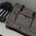 Bukere Rolling Garment Bag, Travel Garment Duffle Bag with Wheels, Carry on 3 in 1 Suit Luggage Bag with Detachable Trolley for Men Women Business Weekender