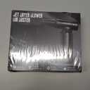 Electric Compressed Air Duster - 33,0000 RPM High-Speed Air Blower Gun, Rechargeable Mini Turbo Fan Cordless for Keyboard, PC, Car, Home & Outdoor Cleaning Dust, Replaces Compressed Air Cans (Silver)