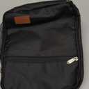 Femuar Lunch bag for Men Women Adults Small for Office Work Picnic - Reusable Portable Lunchbag, Black