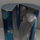 Upgraded Rust-Resistant Premium Stainless Steel Portable Charcoal Grill, Dual Large Grilling Zones,Easy-to-Assemble Outdoor Small Grill for Backyard,Patio,Travel&Camping,Foldable Tailgate Compact BBQ