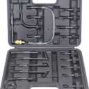 ATF Adaptor Automatic Transmission Fluid Filling Adapter Oil Filler Replacement Tool for VW Audi CVT DSG BMW Benz 722.9 Ford Etc. (Full 20PCS Set)