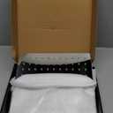 Rain Shower Head - 10 Inch High Pressure Shower Heads 304 Stainless Steel Ultra Thin Square Showerhead Pressure Boosting Design, Ceiling or Wall Mount