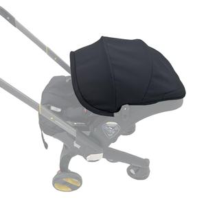 Stroller Accessories Replacement Canopy Compatible with Doona+ and Doona i Car Seats & Strollers, Larger Sunshade, Durable Fabric (Black)